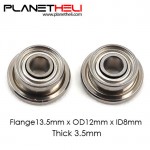 Nichi Quality Bearing - (Φ12xΦ8x3.5mm) Suit for Heli 380 Main Pulley Case
